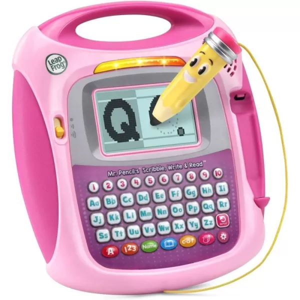 LeapFrog Mr Pencils Scribble Write and Read Green MediumPink