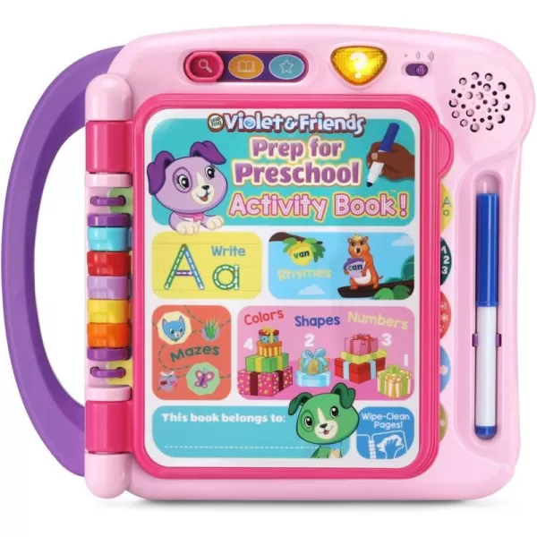 LeapFrog Prep for Preschool Activity BookGreenPink