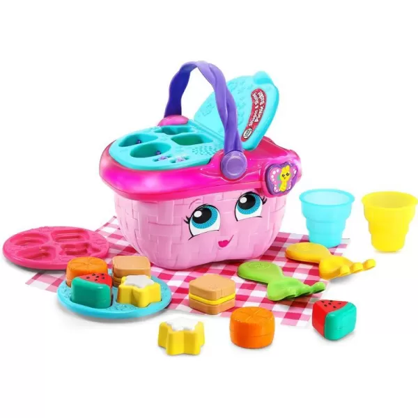 LeapFrog Shapes and Sharing Picnic Basket Frustration Free Packaging Pink 622 x 866 x 669 inchesFrustration Free Packaging Pink