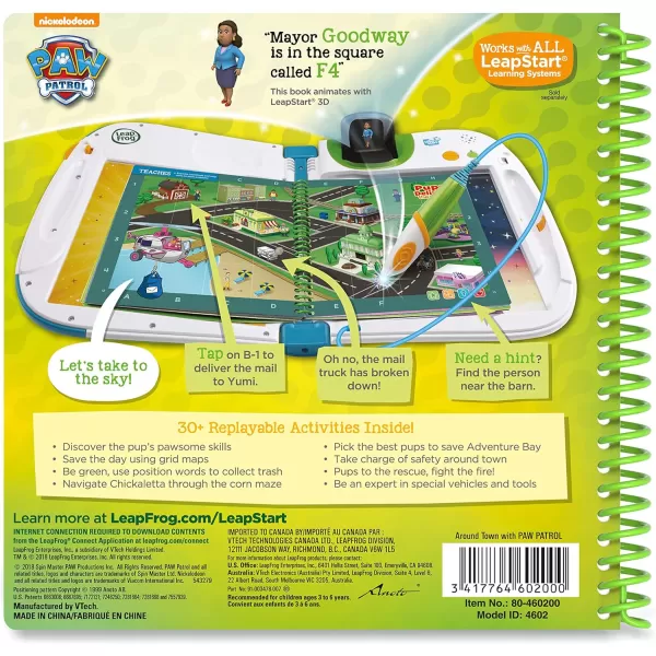 LeapFrog LeapStart Bluey Fun and Games3d Around Town With Paw Patrol Level 2 3D