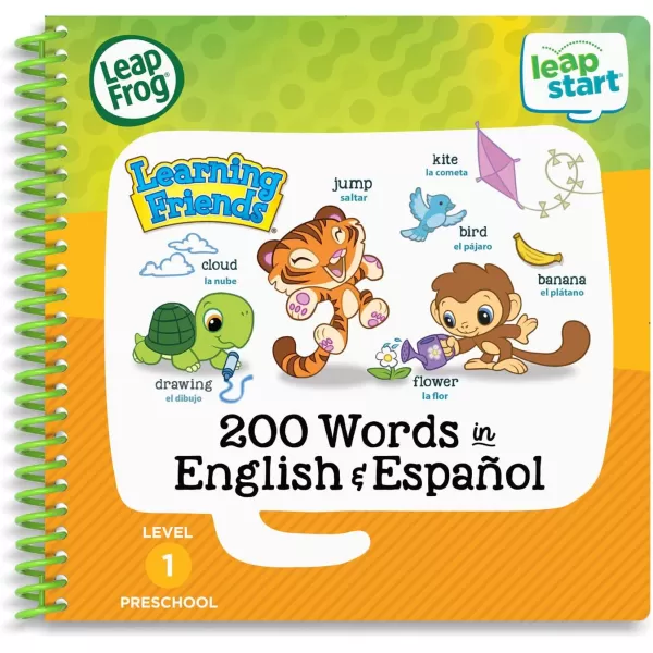 LeapFrog LeapStart Bluey Fun and GamesLearning Friends 200 Words in English amp Espaol Level 1 3D