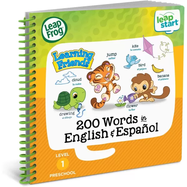 LeapFrog LeapStart Bluey Fun and GamesLearning Friends 200 Words in English amp Espaol Level 1 3D