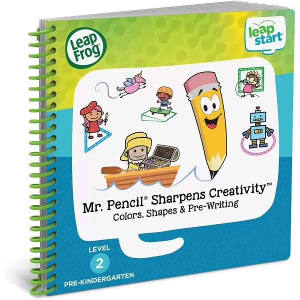 LeapFrog LeapStart Bluey Fun and GamesMr Pencil Sharpens Creativity Level 2 3D