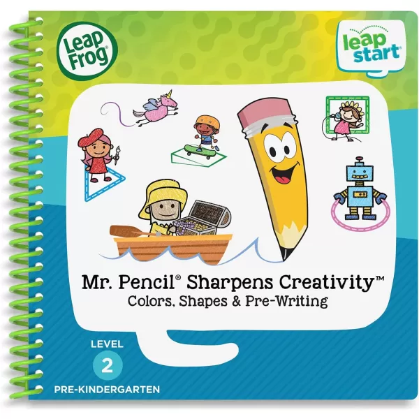 LeapFrog LeapStart Bluey Fun and GamesMr Pencil Sharpens Creativity Level 2 3D