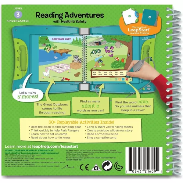 LeapFrog LeapStart Bluey Fun and GamesReading Adventures and Health amp Safety Level 3 Non3D