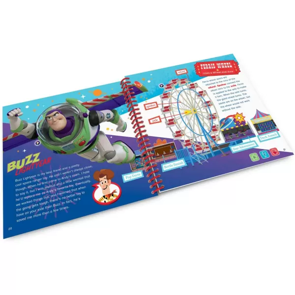 LeapFrog LeapStart Bluey Fun and GamesToy Story 4 Toys Save the Day Level 3 3D