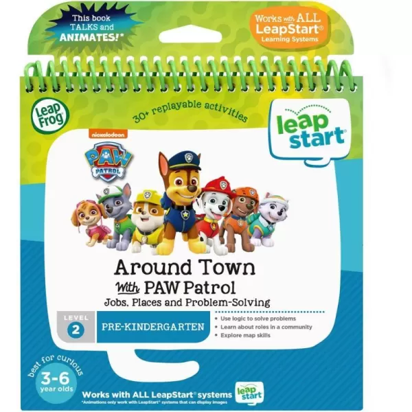 LeapFrog LeapStart Bluey Fun and Games3d Around Town With Paw Patrol Level 2 3D