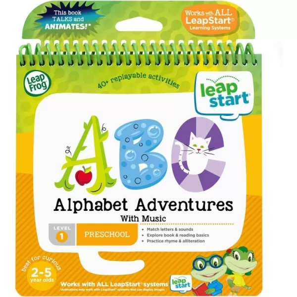 LeapFrog LeapStart Bluey Fun and GamesAlphabet Adventures With Music Level 1 Non3D