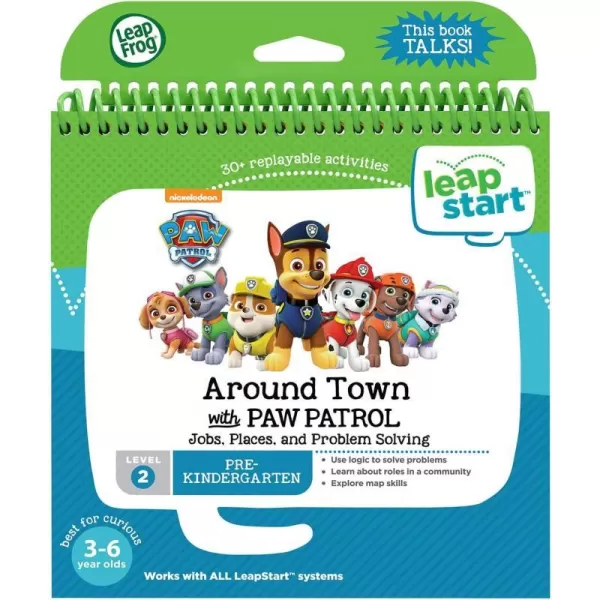 LeapFrog LeapStart Bluey Fun and GamesAround Town With Paw Patrol Level 2 3D