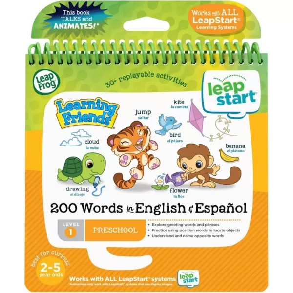 Learning Friends: 200 Words in English & Español Level 1 3D