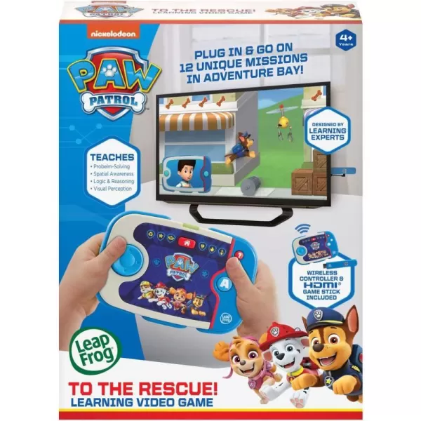 LeapFrog PAW Patrol To The Rescue Learning Video Game 102 x 571 x 453 inchesLeapFrog PAW Patrol To The Rescue Learning Video Game 102 x 571 x 453 inches