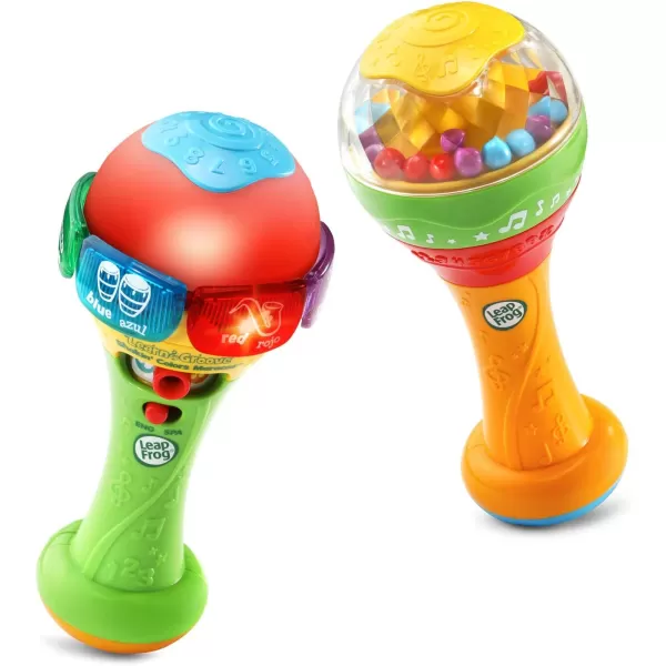 LeapFrog Learn ampamp Groove Shakin Colors Maracas  Includes electronic and nonelectronic maracas Parents Guide MulticolorMulticolor