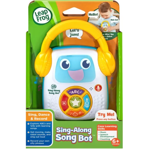 LeapFrog SingAlong Song Bot WhiteWhite