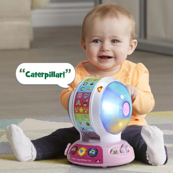 LeapFrog Spin and Sing Alphabet Zoo PinkPink