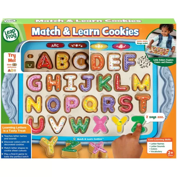 Leapfrog Match and Learn Cookies