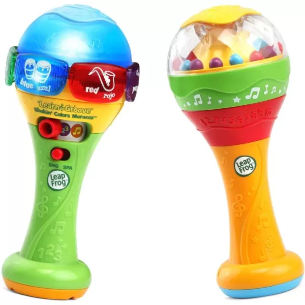 LeapFrog Learn ampamp Groove Shakin Colors Maracas  Includes electronic and nonelectronic maracas Parents Guide MulticolorMulticolor