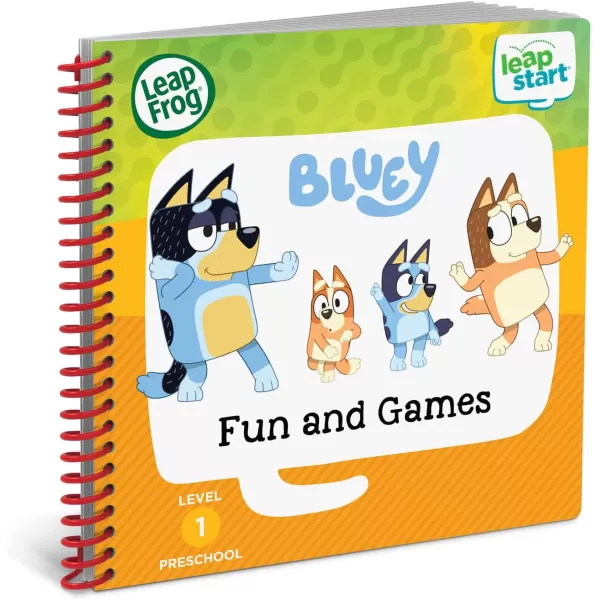 LeapFrog LeapStart Bluey Fun and GamesBluey Fun and Games