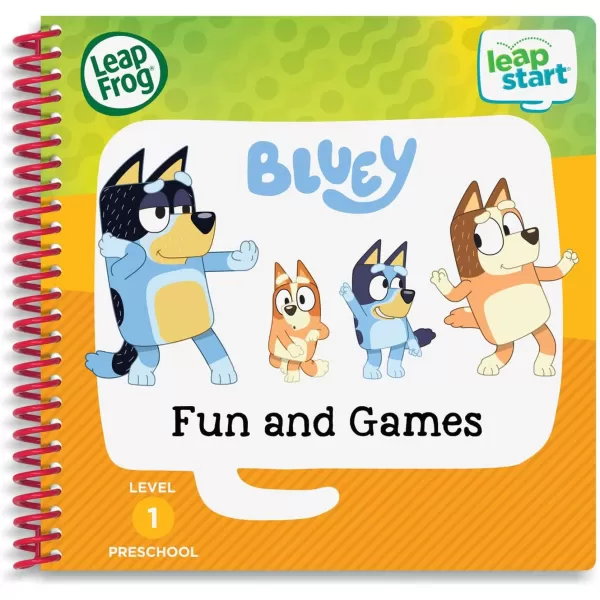 LeapFrog LeapStart Bluey Fun and GamesBluey Fun and Games