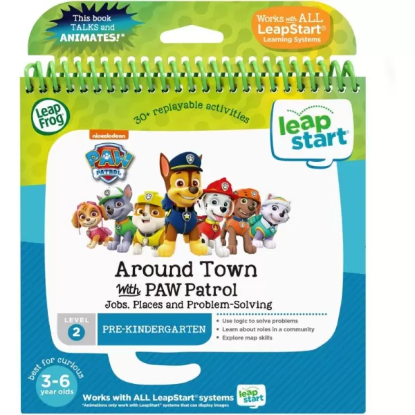 LeapFrog LeapStart Bluey Fun and Games3d Around Town With Paw Patrol