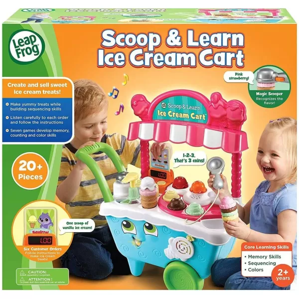 LeapFrog Scoop and Learn Ice Cream Cart For 24 months to 60 months