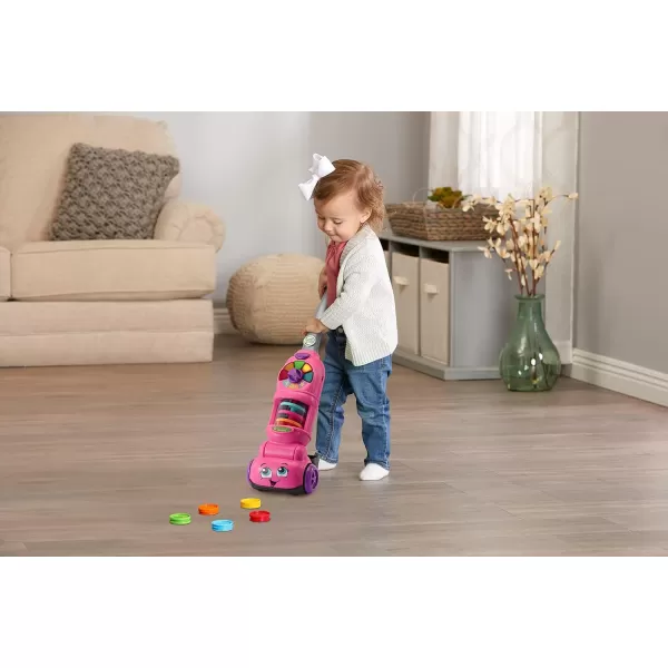 Leapfrog Pick Up and Count Vacuum GreenPink