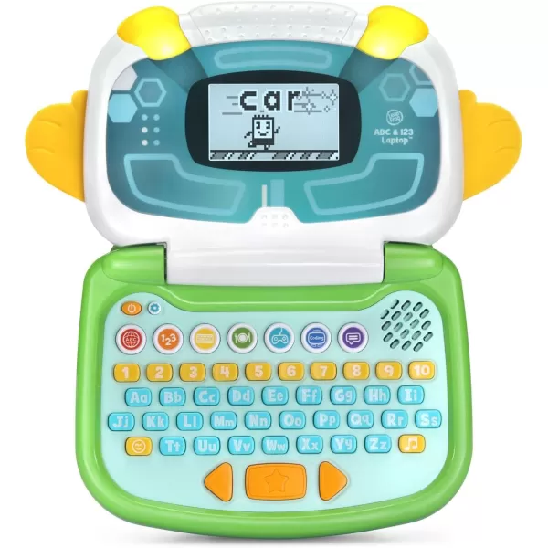 imageLeapFrog ABC and 123 Laptop for Preschoolers Ages 37 Years GreenGreen