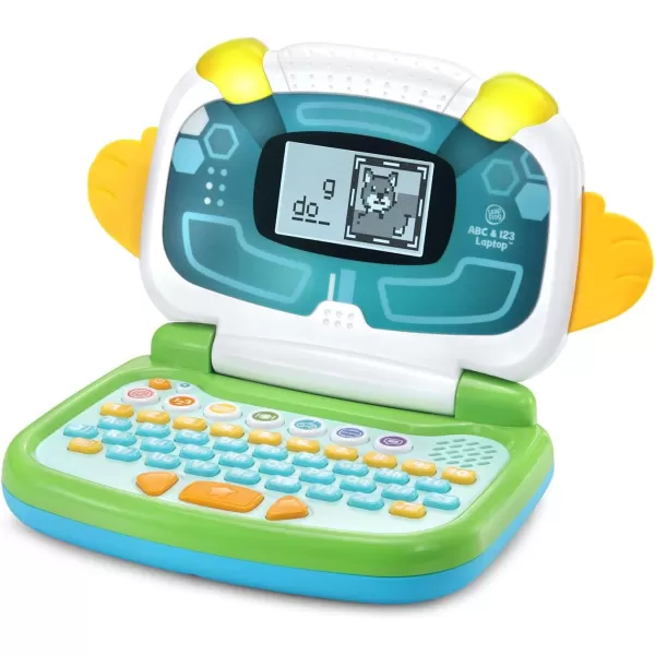 imageLeapFrog ABC and 123 Laptop for Preschoolers Ages 37 Years GreenGreen