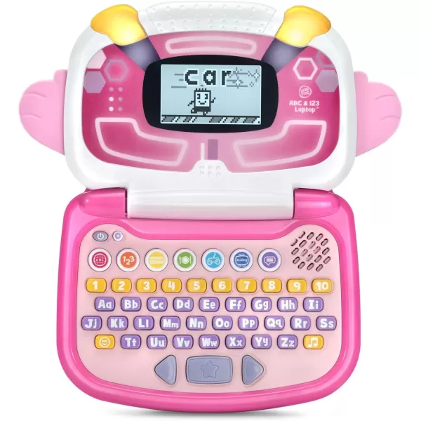 imageLeapFrog ABC and 123 Laptop for Preschoolers Ages 37 Years GreenPink