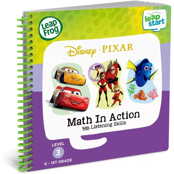 imageLeapFrog LeapStart 3D Moonlight Hero Math with PJ Masks Book Level 23d Disney Pixar Pals Math in Action  Listening