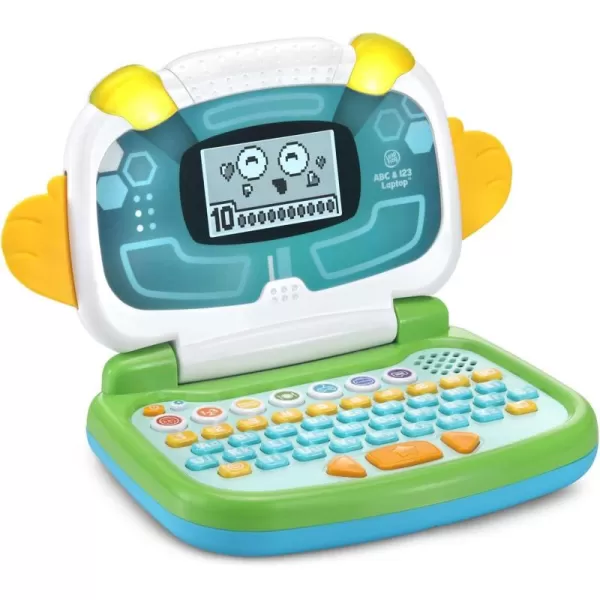 imageLeapFrog ABC and 123 Laptop for Preschoolers Ages 37 Years GreenGreen