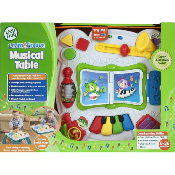 imageLeapFrog Learn and Groove Musical Table Frustration Free Packaging GreenGreen