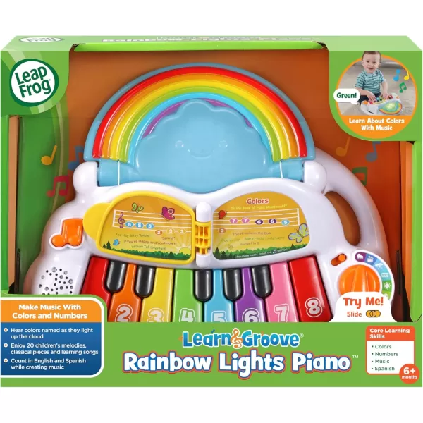 imageLeapFrog Learn and Groove Rainbow Lights Piano MulticolorMulticolor