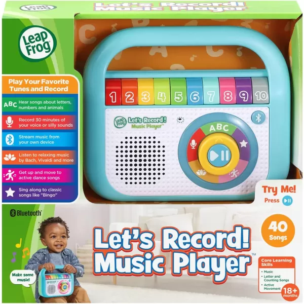 imageLeapFrog Lets Record Music Player TealTeal