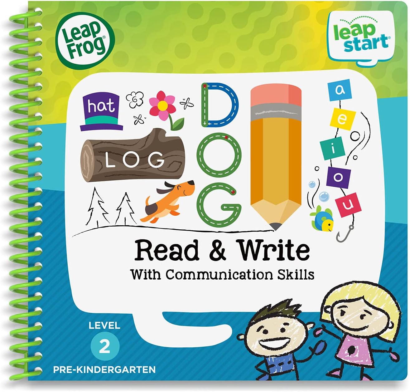 LeapFrog LeapStart Pre-K 4-Pack Book Bundle - Interactive Learning For Ages 3-6 Years