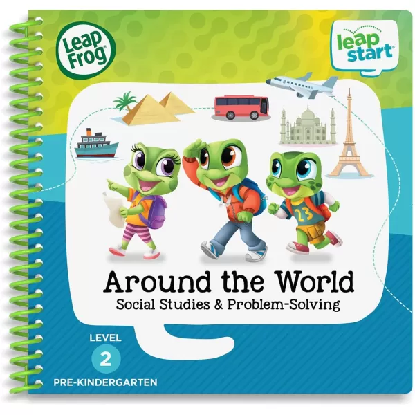 imageLeapFrog LeapStart PreK 4Pack for 36 yrs includes Mr Pencil Sharpens Creativity Read and Write Around the World Around Town With PAW Patrol