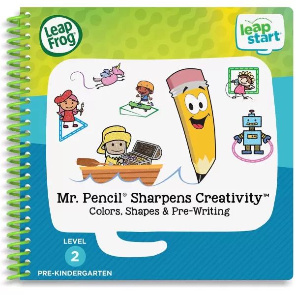 imageLeapFrog LeapStart PreK 4Pack for 36 yrs includes Mr Pencil Sharpens Creativity Read and Write Around the World Around Town With PAW Patrol