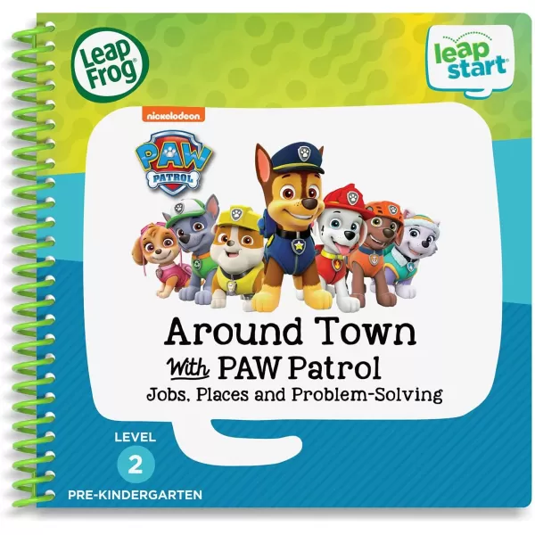 imageLeapFrog LeapStart PreK 4Pack for 36 yrs includes Mr Pencil Sharpens Creativity Read and Write Around the World Around Town With PAW Patrol