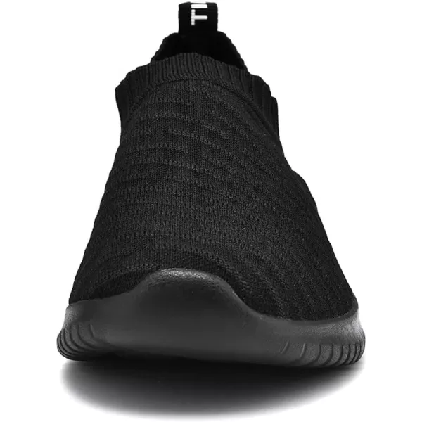 konhill Womens Casual Walking Shoes Breathable Mesh Work Slipon Sneakers 12 US CAll Blackkonhill Womens Casual Walking Shoes Breathable Mesh Work Slipon Sneakers 12 US CAll Black
