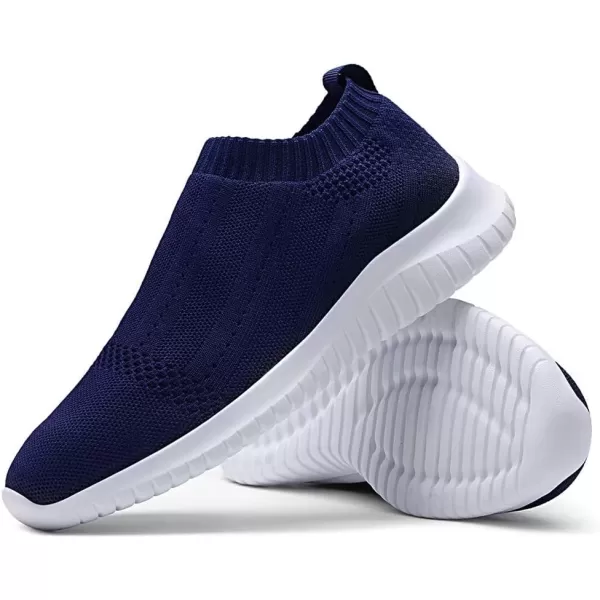 konhill Womens Casual Walking Shoes Breathable Mesh Work Slipon Sneakers 10 US Navy42konhill Womens Casual Walking Shoes Breathable Mesh Work Slipon Sneakers 10 US Navy42