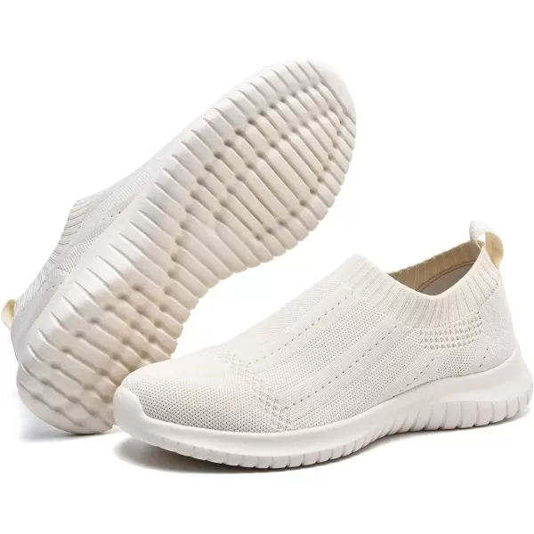 konhill Womens Casual Walking Shoes Breathable Mesh Work Slipon Sneakers 95 US Beige 8822konhill Womens Casual Walking Shoes Breathable Mesh Work Slipon Sneakers 95 US Beige 8822