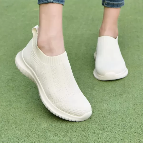 konhill Womens Casual Walking Shoes Breathable Mesh Work Slipon Sneakers 95 US Beige 8822konhill Womens Casual Walking Shoes Breathable Mesh Work Slipon Sneakers 95 US Beige 8822