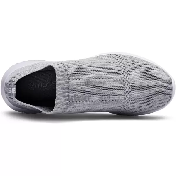 konhill Womens Casual Walking Shoes Breathable Mesh Work Slipon Sneakers 11 US Light Grey43konhill Womens Casual Walking Shoes Breathable Mesh Work Slipon Sneakers 11 US Light Grey43