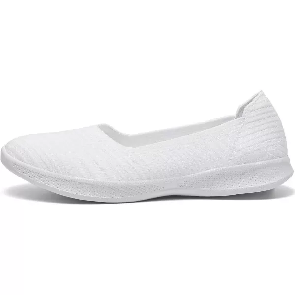 konhill Womens Slip on FlatComfy Walking Nurse Shoes 5 US White36konhill Womens Slip on FlatComfy Walking Nurse Shoes 5 US White36