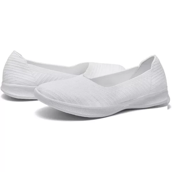 konhill Womens Slip on FlatComfy Walking Nurse Shoes 5 US White36konhill Womens Slip on FlatComfy Walking Nurse Shoes 5 US White36