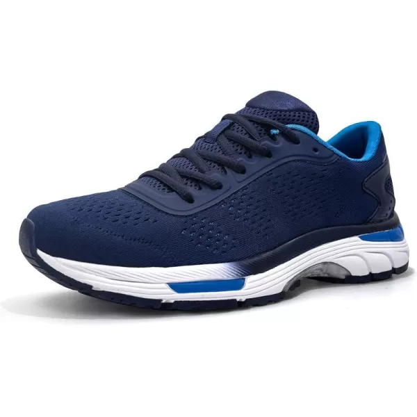 konhill Mens Road Running Shoes  Breathable Athletic Tennis Sport Fashion Sneakers 115 US Navykonhill Mens Road Running Shoes  Breathable Athletic Tennis Sport Fashion Sneakers 115 US Navy