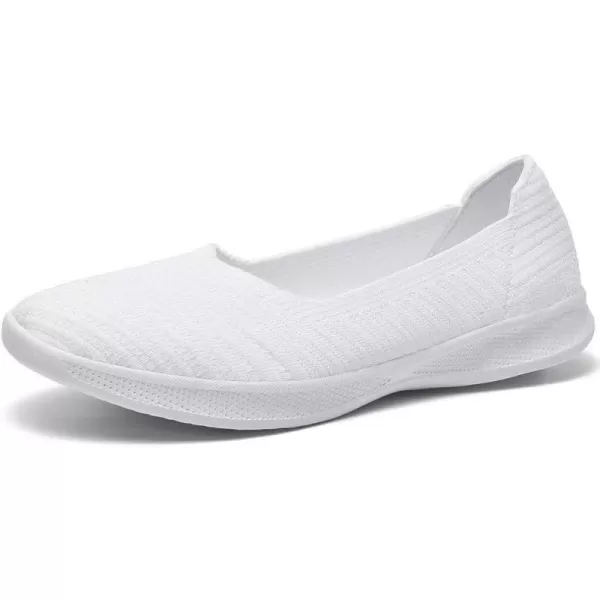 konhill Womens Slip on FlatComfy Walking Nurse Shoes 5 US White36konhill Womens Slip on FlatComfy Walking Nurse Shoes 5 US White36