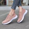 imagekonhill Womens Comfortable Walking Shoes  Tennis Athletic Casual Slip on Sneakers2122 Pink