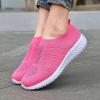 imagekonhill Womens Slip On Walking Shoes Breathable Mesh Sneakers Work Casual Tennis Shoes6706 Rosy