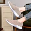 imagekonhill Womens Slip On Sneakers Non Slip Walking Shoes Breathable Mesh Work Casual Lightweight Tennis Workout Shoes2133 Apricot