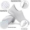 imagekonhill Womens Slip On Sneakers Non Slip Walking Shoes Breathable Mesh Work Casual Lightweight Tennis Workout Shoes2133 White